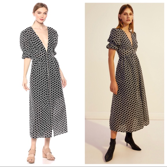 🆕NWT Sz 4 Keepsake the Label Geometric Midi Dress - Picture 6 of 16